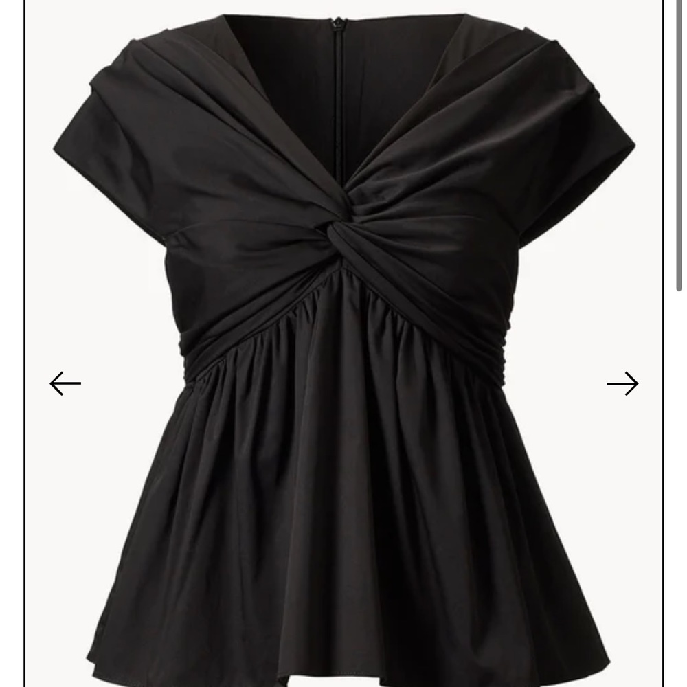 TOVE Olivia Top Organic Cotton Black